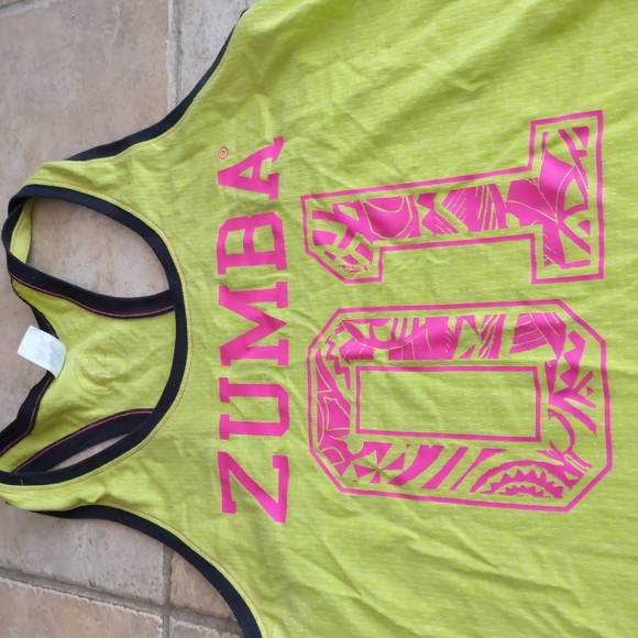 Bright & Bold Zumba Jersey Top - Picture 1 of 4